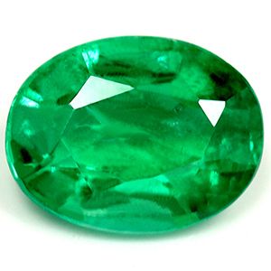 1.76 ct Oval Green Natural Emerald